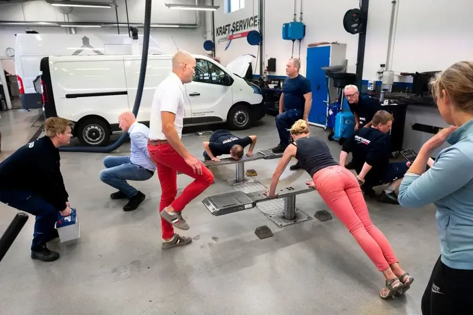 Motion På Arbejdspladsen Hillerød